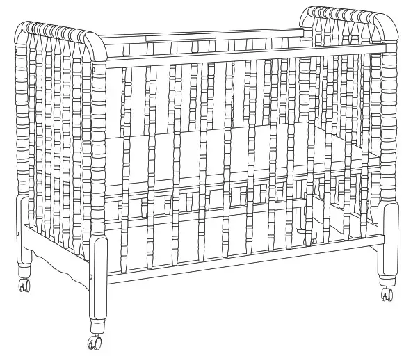 DAVINCI M7398 Jenny Lind - INSTRUCCIONES DE MONTAJE 18