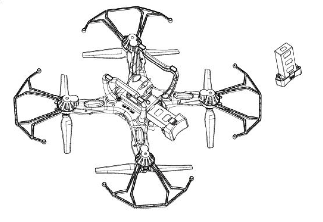 Cómo cargar el dron