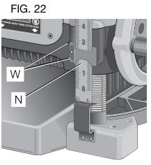 Cepillo regruesador portátil DEWALT DW735 - Fig 22