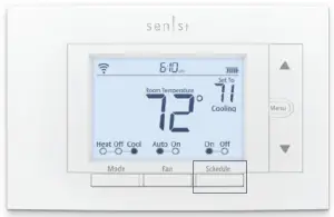 Manual del termostato inteligente Emerson Sensi