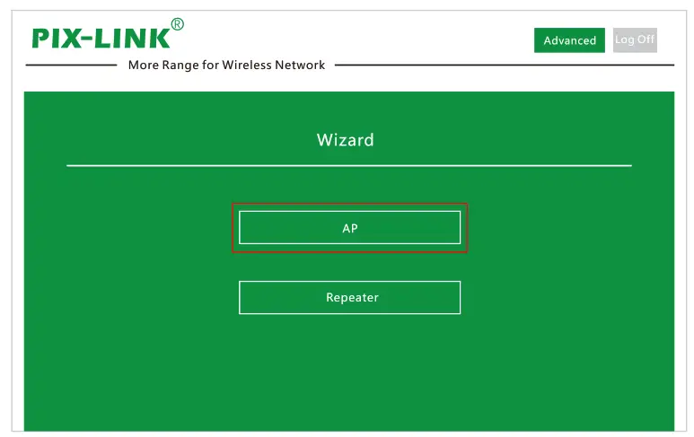 PIX LINK WR22 300Mbps WiFi Amplificación de la Señal Inalámbrica Mejora Extende-wizard