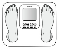 TANITA Body Composition Monitor Súbase a la báscula
