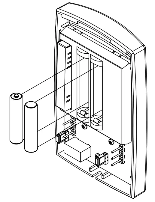 Termostato vertical no programable Honeywell Serie PRO 1000 TH1100DV1000 - fig 5