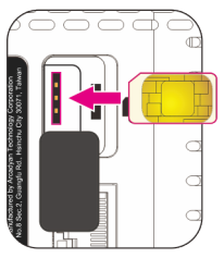 T-Mobile KVD21 5G Home Internet Gateway User Guide - Inserte y presione la nueva tarjeta SIM en la ranura