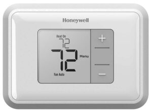 Manual Honeywell RTH5160D1003: Guía de instalación e instrucciones