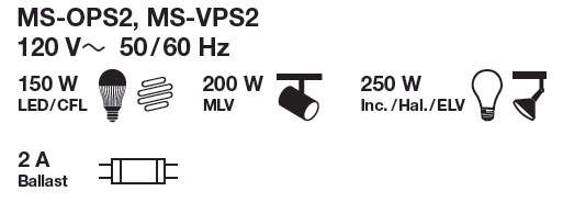 Manual del interruptor con sensor de movimiento Lutron: MS-OPS2 Guía de instrucciones